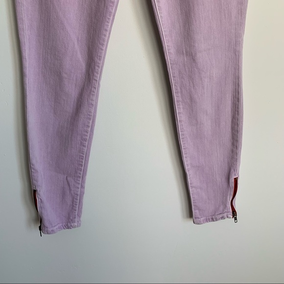 Current/Elliot The Ankle Skinny W/Short Zip Jeans Sz 28 - Picture 7 of 12